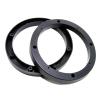 Saim 6.5" Dia 2 Pcs Universal Black Plastic Speaker Spacer Adaptor Ring Mounting Bracket Fit ABS Car Stereo Speaker Spacers (6.5inch) view 1