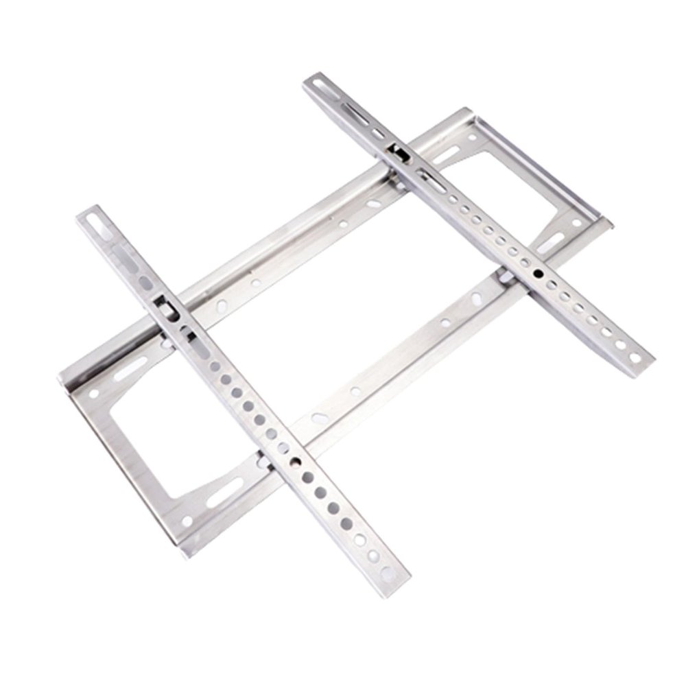 TV Wall Bracket TV Bracket Universal TV Stand Mount 40inch Stainless Steel 32-60 Inches Strengthen Load-Bearing Design Stable and Durable (Silver)