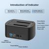 MAIWO External Hard Drive Docking Station with Offline Clone for 2.5/3.5" SATA HDD/SSD, 5Gbps with UASP, 48TB Capacity, Dual Bay USB 3.0 to SATA Adapter Duplicator view 4