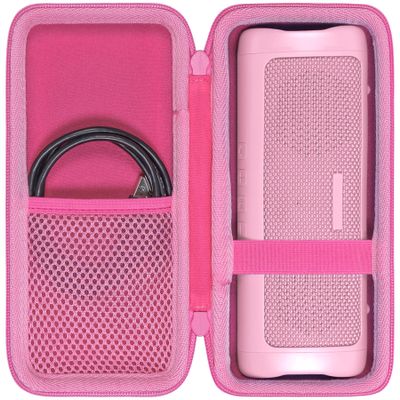 co2CREA Hard Case Replacement for BolaButty X-GO C27C Bluetooth Speaker IPX5 Waterproof Speaker (Pink)