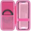 co2CREA Hard Case Replacement for BolaButty X-GO C27C Bluetooth Speaker IPX5 Waterproof Speaker (Pink) view 1