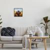 Stupell Industries Dog Watching Bird Binoculars Black Framed Giclee Art Design by Lucia Heffernan view 2