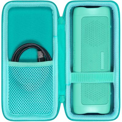 co2CREA Hard Case Replacement for BolaButty X-GO C27C Bluetooth Speaker IPX5 Waterproof Speaker (Teal)