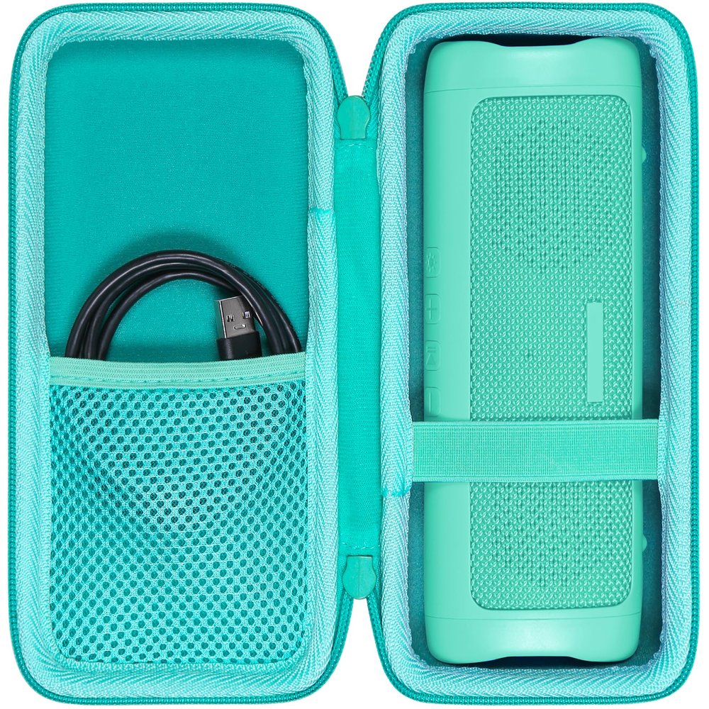 co2CREA Hard Case Replacement for BolaButty X-GO C27C Bluetooth Speaker IPX5 Waterproof Speaker (Teal)