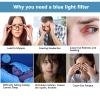 AIZYR Blue Light Blocking TV Screen Protector Anti Blue Light, Ultra-Clear Screen Protector Film for 32, 37, 40, 46 Inch Monitor,46inch/L1017W570mm view 4