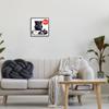 Vintage Camera Ad Architecture, 12 x 12 Inch Framed Gicle Print view 2
