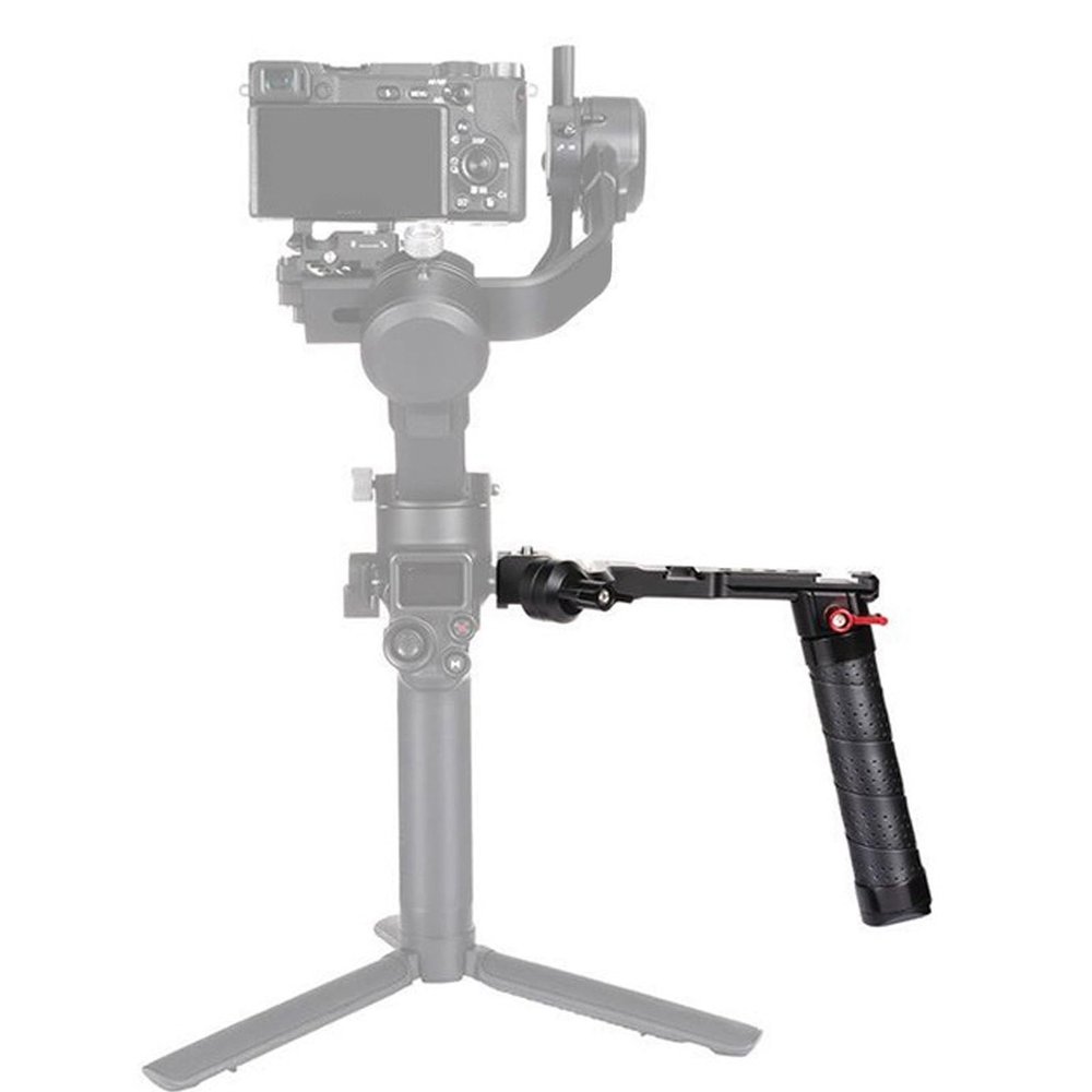 Mini Gimbal Stabilizer for RS2 RS3 Mini, Adjustable Sling Handgrip Gimbal Sling Handle, Foldable Camera Stabilizer with Multiple Expansion Interfaces