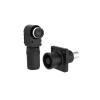 1 Set Battery Energy Storage Connector, 120A 25mm High Current Connectors Quick Plug Terminal Black Right Angle Plug and Socket IP67 Waterproof Power Adapter Crimping Wiring (120A, Black) view 1