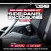 DS18 SLG-SP6 Polaris Slingshot Side Panel Empty Enclosure for 2X 6.5 Speakers and 2X 1.7 Tweeters - Waterproof Slingshot Kick Panels Speaker Pods Unloaded - Pair view 2