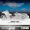 DS18 SLG-SP6 Polaris Slingshot Side Panel Empty Enclosure for 2X 6.5 Speakers and 2X 1.7 Tweeters - Waterproof Slingshot Kick Panels Speaker Pods Unloaded - Pair view 3