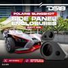 DS18 SLG-SP6 Polaris Slingshot Side Panel Empty Enclosure for 2X 6.5 Speakers and 2X 1.7 Tweeters - Waterproof Slingshot Kick Panels Speaker Pods Unloaded - Pair view 4