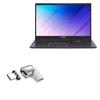 BoxWave Adapter Compatible with ASUS E510 - MagnetoSnap PD Angle Adapter, Magnetic Charging Connector Device Saver - Metallic Silver view 1
