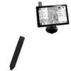 BoxWave Stylus Pouch Compatible with Garmin Tread XL Baja Chase - Stylus PortaPouch, Pen Stylii Holder Carrier Portable Self-Adhesive - Jet Black view 1