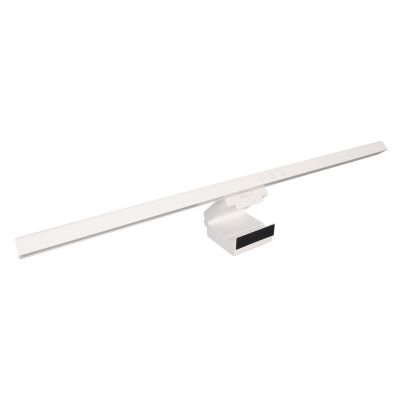 Dpofirs Computer Monitor Light Bar, Anti Glare Eye Caring LED Computer Monitor Lamp, Easy Installation, Support Infinite Dimming, Touch Control, USB Charging (White)
