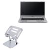 BoxWave Stand and Mount Compatible with AGB Orion ZQ-1608 - Executive VersaView Laptop Stand, Ergonomic Adjustable Viewing Angle Metallic Riser - Metallic Silver view 1