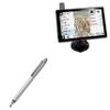 BoxWave Stylus Pen Compatible with Garmin Tread XL Baja Chase - DualTip Capacitive Stylus, Fiber Tip Disc Tip Capacitive Stylus Pen - Metallic Silver view 1