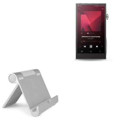 BoxWave Stand and Mount Compatible with Astell & Kern A&Futura SE300 - VersaView Aluminum Stand, Portable, Multi Angle Viewing Sturdy