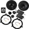 KICKER Speakers 6.75 inch for Jeep Wrangler 2007-2017 Upgrade Kit - Pair of CS Series with Adapters and Harness, Component 6 3/4 Car Audio Front Dash or Rear Overhead Speaker CSS67, 46CSS674 view 1
