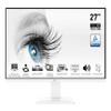 msi Pro MP273AW, 27" Monitor, 1920 x 1080 (FHD), IPS, 100Hz, TUV Certified Eyesight Protection, 4ms, Displayport, HDMI, Tilt, White view 1