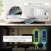 2 Pack TCL Roku Remote Cover Silicone Protective Case for Roku TV Express/Premiere/Streaming Stick/Ultra RC280 Anti Slip Remote Sleeve Glow in The Dark (Glow Green +Glow Blue) view 4