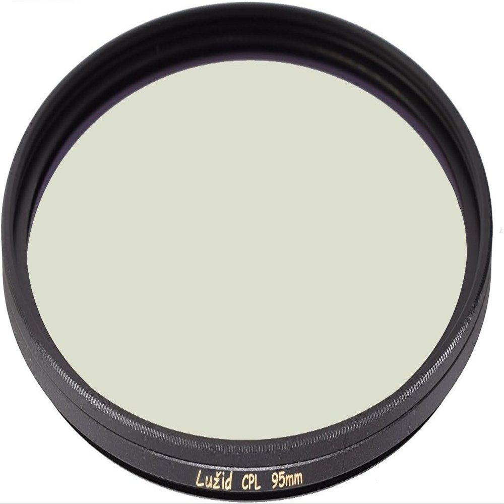 LUID 95mm CPL MC Filter Schott B270 Glass Brass Frame Multi-Coated Luzid Circular Polarizer