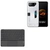 BoxWave Keyboard Compatible with ASUS ROG Phone 7 Ultimate - SlimKeys Bluetooth Keyboard with Trackpad, Portable Slim TouchPad - Jet Black view 1
