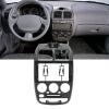 9in Car Radio Fascia Navigation Panel Frame, Car Stereo Dashboard Radio Panel Kit, Installation Dash Kit Replacement for Verna 1999 view 4