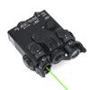 Metal DL-A Box Laser Sightswith IR Laser + Red/Green/Blue Laser Sight + Strobe/Momentary/Constant Modes Whitelight LED 160 Lumens Flashlightwith Pressure Switchfor 20mm Rail (Green Laser) view 1