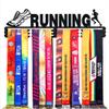 Goutoports Medal Holder Display Hanger Rack Frame for Sport Race Runner-Running Medal Hanger Display-Sturdy Black Steel Metal Over 60 Medals Easy to Install-HOL40P view 1