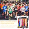 Goutoports Medal Holder Display Hanger Rack Frame for Sport Race Runner-Running Medal Hanger Display-Sturdy Black Steel Metal Over 60 Medals Easy to Install-HOL40P view 4