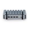 HYSTOU Mini PC J4125, OPNsense, VPN, Router Computer, 4*2.5GbE I225-V LAN, VPN, Firewall Router, Network Server Micro Firewall Appliance, Compatible with Pfsense/OPNsense AES-NI (16GB DDR4/128GB SSD) view 1