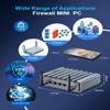 HYSTOU Mini PC J4125, OPNsense, VPN, Router Computer, 4*2.5GbE I225-V LAN, VPN, Firewall Router, Network Server Micro Firewall Appliance, Compatible with Pfsense/OPNsense AES-NI (16GB DDR4/128GB SSD) view 3