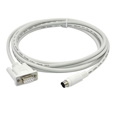 for TP/TH/TG/MD204-XC PLC Communication Cable MD204L OP320-A Text Display and XC Series Connection Cable White Length: 2 Meters