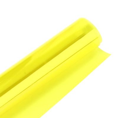 40x50cm/15.7x19.6inch Correction Gel Light Filter Transparent Color Film Filter Paper Sheets for Photo Studio Strobe Flash Video LED Light(Yellow)