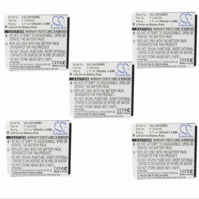 (5 Pack) XSP Battery for Logitech Harmony 1000 1100 1100i 915 C-LR65 C-RL65 Universal Remote Control PN 190582-0000 F12440056 K398 L-LU18