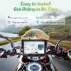 Carpuride W502 Motorcycle GPS Wireless Portable Carplay/Android Auto Waterproof Car Stereo, 5" IPS Touch Screen with Dual Bluetooth, Navigation/Siri/G00gle Assistant for Motorbike view 4