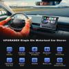 2026 Single Din Car Stereo with Apple CarPlay & Android Auto - 7 Inch Motorized Flip Out Touchscreen Bluetooth 5.1 Car Radio | Backup Camera/Mirror Link/USB/AUX/AM/FM/Subwoofer/DSP view 2