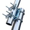FANRTE U-Bracket for Starlink Dish Pipe Adapter Mount Side Installation,Universal U-Bolt Clamp Roof Mounting Bracket Mast to Pole to Pipe Mounting Kits for Antennas,Weather Station,Cameras,WiFi,Yagi view 1