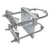 FANRTE U-Bracket for Starlink Dish Pipe Adapter Mount Side Installation,Universal U-Bolt Clamp Roof Mounting Bracket Mast to Pole to Pipe Mounting Kits for Antennas,Weather Station,Cameras,WiFi,Yagi view 3