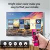 3 Pack Silicone Remote Cover, Anti Slip Silicone Protective Case Glow in The Dark with Lanyard(Glow Yellow & Sky Blue & Rose Red) view 2
