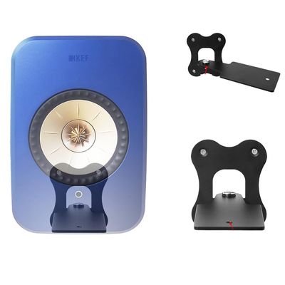 Coyktonty Aluminium Wall Bracket/Wall Mount Bracket for KEF LX II Speakers,Duty Speaker Mount for KEF LX II Mounting Brackets