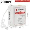 110v/120V to 220v Step up Converter watts with 220V Output for Using and China Appliance in Europe Quantity (2000w) view 4