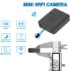 Mini Camera, Ultra Thin Small Camera, 1080P HD Night Vision Wide Angle Nanny Cam, Support APP Real Time for Home and Office view 4