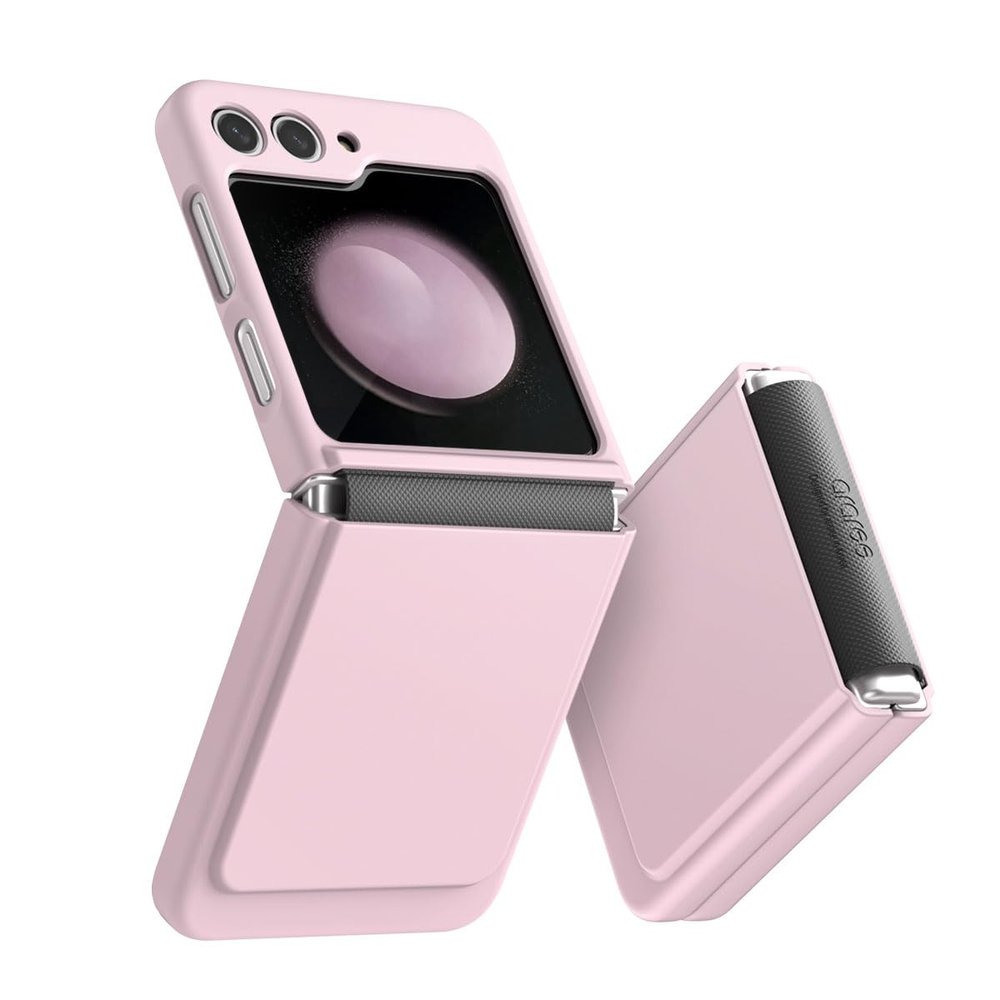 araree Galaxy Z Flip 5 Case, Cover, Folding, Hinged Protection, Thin, Lightweight, Shock Absorption, Wireless Charging, Wireless Power Share, Compatible with Samsung GalaxyZ Flip5, Galaxy, Lavender, Aero Flex, AR25281GZFP5, Official Samsung Certified