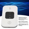 4G Router, MF800 EU Car Mobile Hotspot Portable 4G LTE Modem Router with SIM Card Slot Support 10 Devices, LTE Router with LED Screen Display and 2100mAh Battery view 3