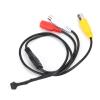oceanside Infrared Micro Camera, 2500TVL 8pcs Infrared Lamp Night Camera Mini AHD Security CCTV Surveillance view 2