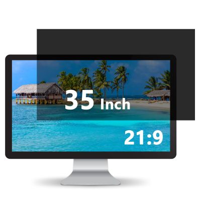 AIZYR Privacy Screen Filter Anti Glare Anti UV Screen Protector for 35 Inch Desktop PC Monitor, Reduce Eye Strain(WxH: 820mm*345mm)