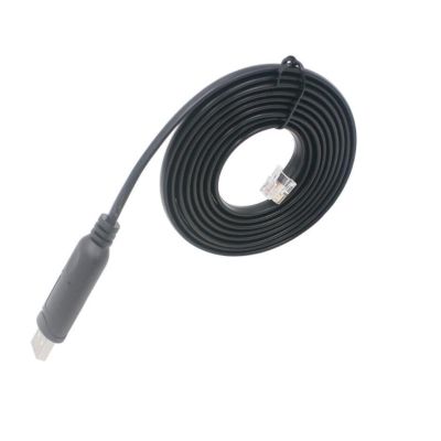 USB to RS232 RJ12 6P6C Network Serial Console Router Adapter pl;/UG Converter Cable with F/;TD/;1 Chip Support Win10