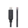 USB to RS232 RJ12 6P6C Network Serial Console Router Adapter pl;/UG Converter Cable with F/;TD/;1 Chip Support Win10 view 2