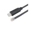 USB to RS232 RJ12 6P6C Network Serial Console Router Adapter pl;/UG Converter Cable with F/;TD/;1 Chip Support Win10 view 3